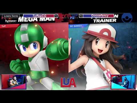 LUA1 Loser's Semis - ToffeeCG (Mega Man) vs Goosefancy (Pokémon Trainer)