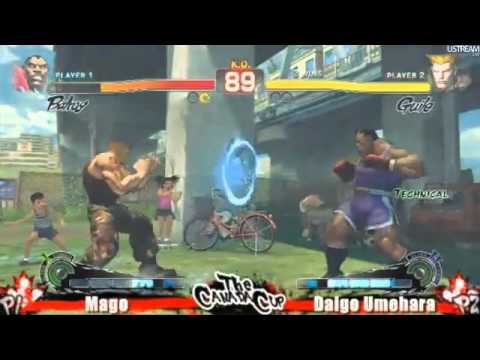 SSF4 : Canada Cup - Grand Final - 14/11/2010 - Mago(Bi) vs Daigo(Gu) - part1