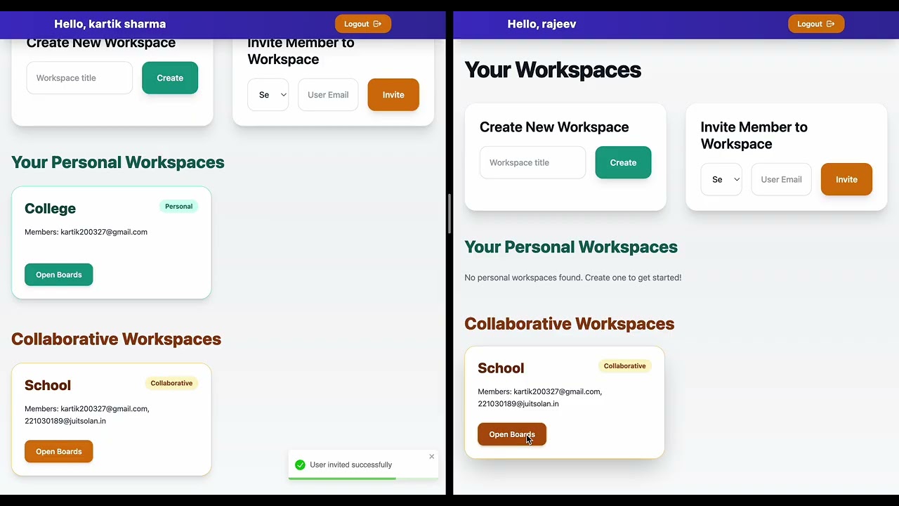 Collaboration Demo