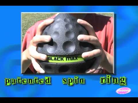 Youtube Video for Black Max Spiral Football - Throw Like a Pro