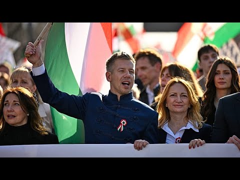 Video Thumbnail: Ungarns Oppositionschef Magyar nennt Orbán "Verräter"