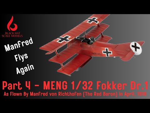 Teil 4 Richthofen Fokker DR 1 | Der Rote Baron fliegt wieder