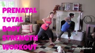 Exercise for Pregnancy: Free Full Length 20-Minute Prenatal Total Body Strength Workout