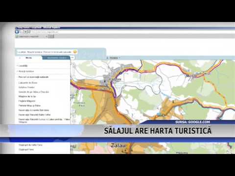 salajul are harta turistica