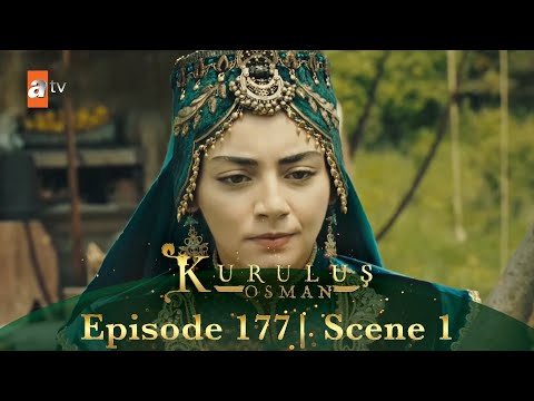 Kurulus Osman Urdu | Season 3 Episode 177 Scene 1 I Khana pakate hue Bala Khatoon ki tabiyat nasaaz!