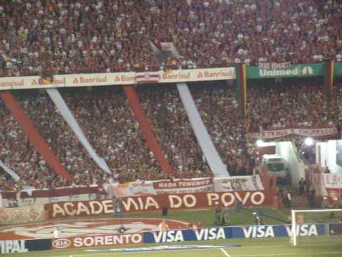 "Inter 2 x 1 Flamengo -Tema da Vitória - Guarda Popular Colorada - Copa Brasil 2009" Barra: Guarda Popular &bull; Club: Internacional