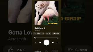 AEROSMITH Gotta Love It #followme #listenmyshorts #channelrock #shortsrock #classicrock #classic