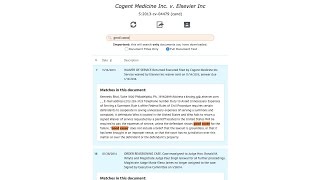 Searching Docket Sheets and Documents