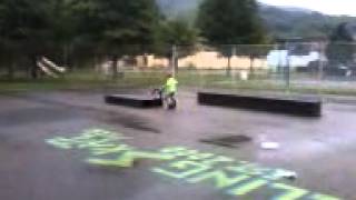 April & Johnny Stevens boys having fun