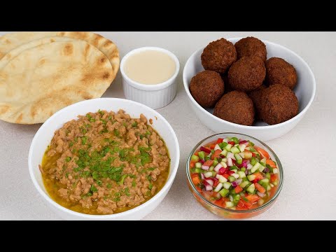 Traditional Egyptian Breakfast: Ful wa Ta'ameya (Fava Beans w/ Original Falafel) | The Egyptian Cook