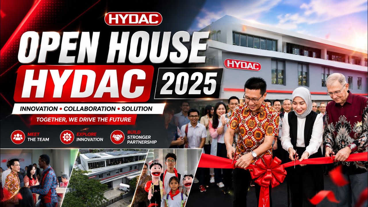 HYDAC Open House 2025 | Liat Langsung Mesin & Inovasi yang Gerakin Industri