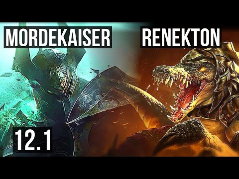 MORDE vs RENEKTON (TOP) (DEFEAT) | 6 solo kills, Rank 11 | BR Grandmaster | 12.1