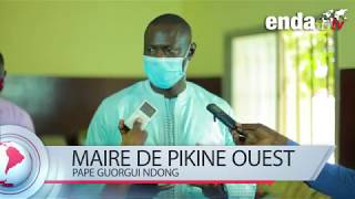 REMISE DE KITS ALIMENTAIRES : LE MAIRE DE PIKINE-OUEST SALUE LE PARTENARIAT AVEC ENDA GRAFSAHEL.