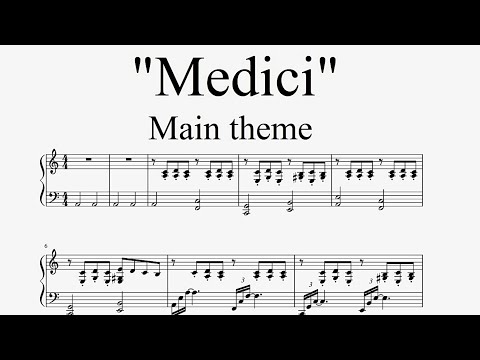 "Medici: Masters of Florence" - Main Theme OST (Piano Cover)