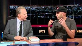 Tom Morello and Michael Moore   Bill Maher 9 23 11