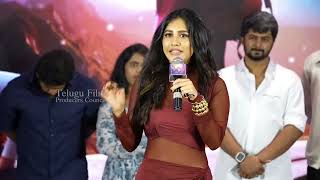 Heroin Nabha Natesh Speech At Darling Announcement Glimpse Launch Event | TFPC