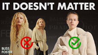 What Does "High Quality" Mean In High Fashion?