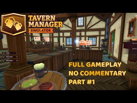 Tavern Manager Simulator No Commentary Full Long Gameplay