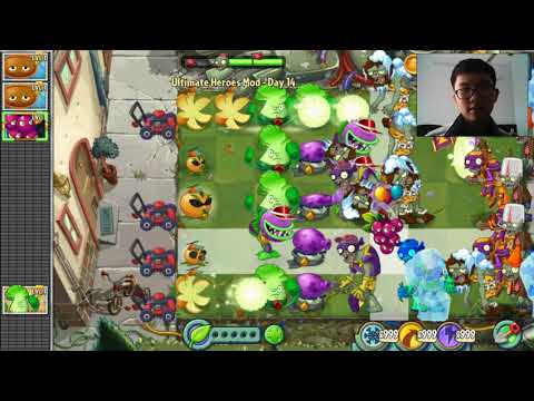 [Plants vs. Zombies 2] Ultimate Heroes Mod - Day 14 by Starfruity
