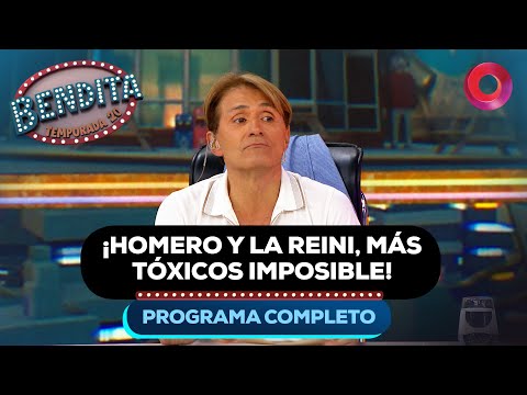 ¡Homero y La Reini, más tóxicos imposible! | #Bendita Completo 15/12 - El nueve