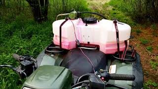 How to Spray Roundup/Glyphosate in your food plots