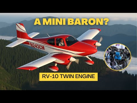 A mini Baron? RV-10 Twin-engine and cheaper than the traditional RV-10 #rv10  #rotax