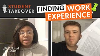 Student Take-Over: Work Experience & Alternatives