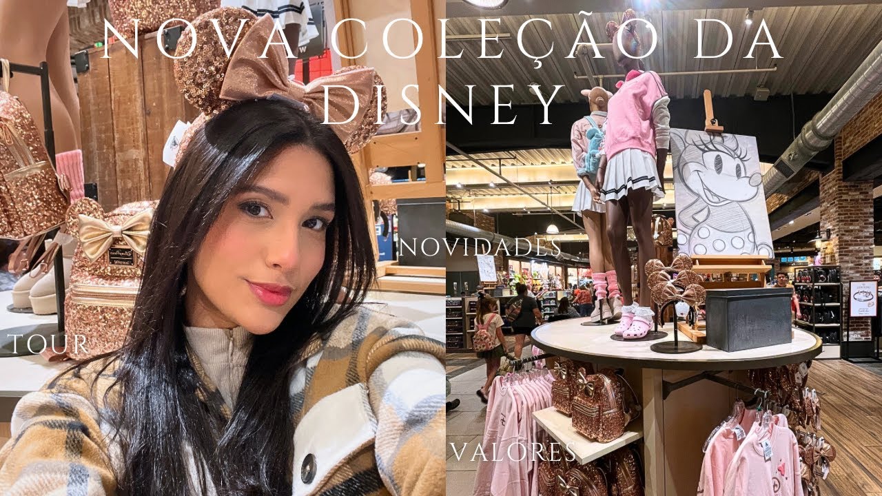 TOUR NA NOVA COLEÇÃO DA DISNEY 2025!! | VALENTINES & NOVIDADES