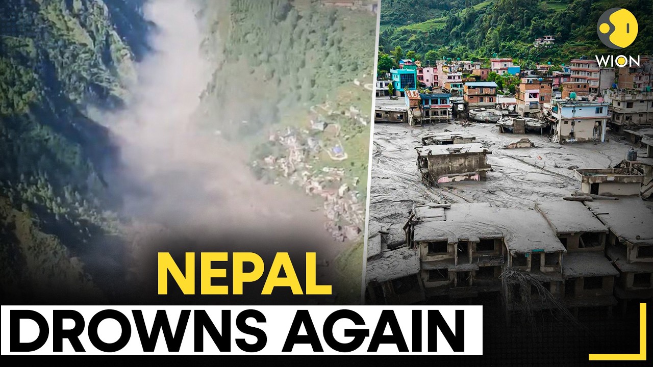 Nepal Floods LIVE: Nepal DROWNS As Budhigandaki River EXPLODES, Homes, Bridges Swept Away | WION