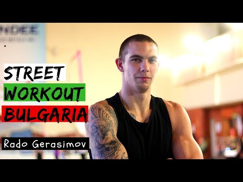Street Workout Bulgaria: Radoslav Gerasimov