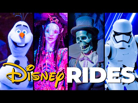 Top 10 Disney Rides- Virtual Park Hopping with Disney Ride POVs at 6 Disney Theme Parks