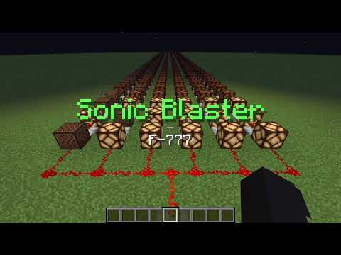 용글랜드 - Sonic Blaster - F-777 (noteblock cover)