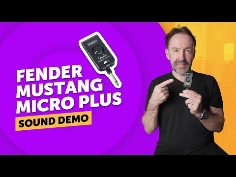 Fender Mustang Micro Plus Guitar Headphone Amp - mit Mangel image 11