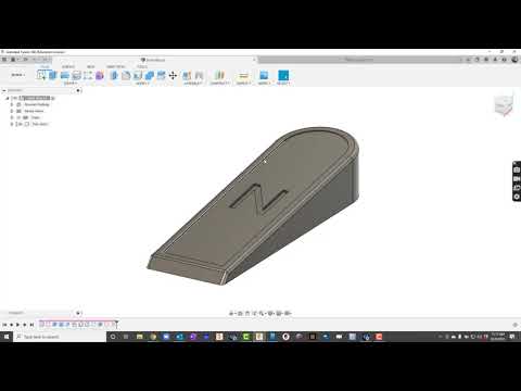Fusion 360 Doorstop PLTW Project Lead the Way