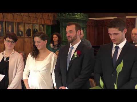Standesamtliche Trauung von Anna und Sebastian am 18.12.2015 in Ravensburg