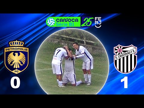 CARIOCA SÉRIE B1 PROF. (2025) - TAÇA CORCOVADO - 7ª RODADA - PETRÓPOLIS 0X1 SÃO CRISTOVÃO