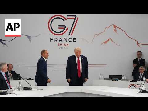 Trump says he's 'the boss' on arrival for final day at G7 summit