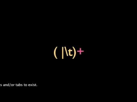 Alternatives in regular expressions