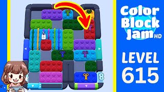 Soluzione del Livello 615 di Color Block Jam