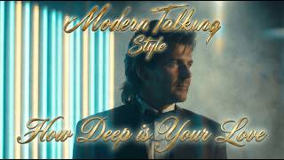 Modern Talking Style - How Deep Is Your Love (80s Eurodisco Original Hit)