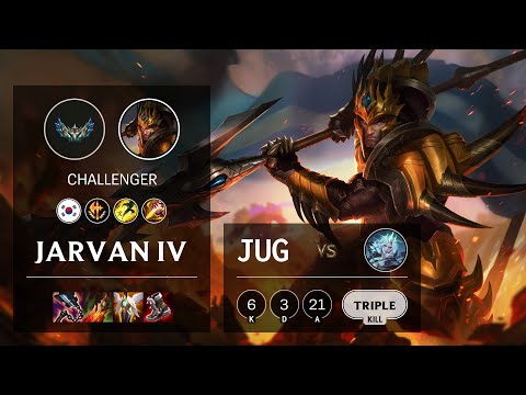 Jarvan IV Jungle vs Viego - KR Challenger Patch 12.5