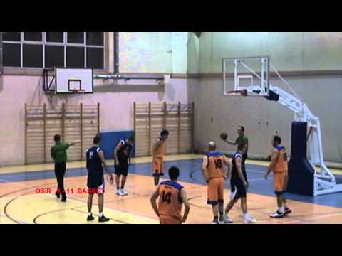 OZKosz Cz-wa Liga Okręgowa 2011/2012 07.11.2011 OSiR Kłobuck - BASKET Lubliniec 1 kwarta