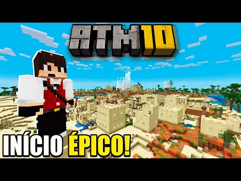 COMO INICIAR BEM NO ATM 10!  - #ATM10 EP 01
