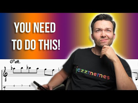 How to play constant 8th note lines over Rhythm Changes