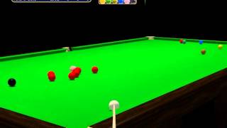 a few shots at snooker in virtual pool 4 ...