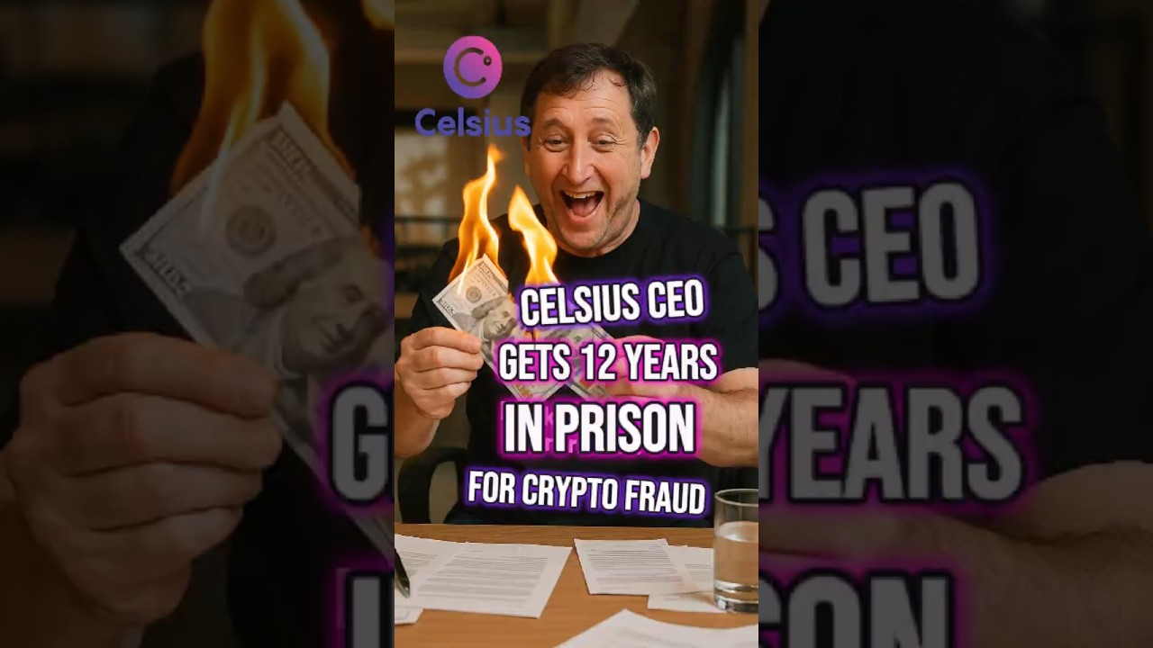 Celsius CEO Gets Jailed 12 Years for Crypto Scam 💸🔥