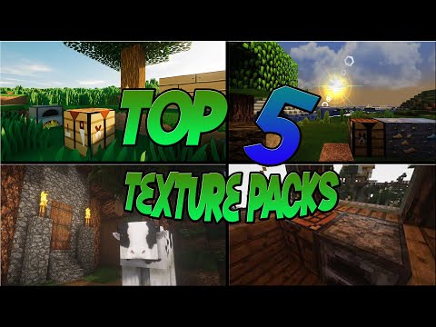 TOP 5 TEXTURE PACKS for MINECRAFT 1.20 JAVA |  TEXTURE PACK FOR MINECRAFT 1.20.1 DOWNLOAD