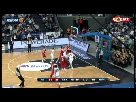 Basket 2011/12 - Anadolu Istanbul Vs Pinar Karsiyaka 98-79(4th Round Game 1)