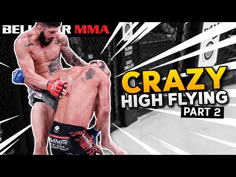 CRAZY High Flying Moments in MMA Part Two | Bellator MMA