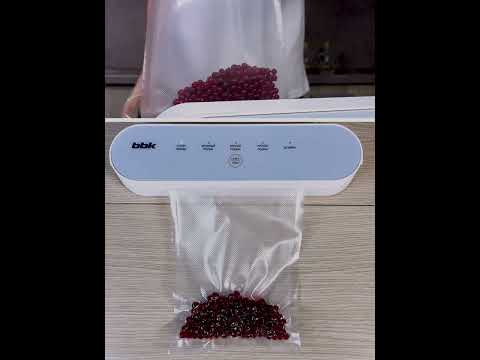 Миниатюра изображения товара Вакуумный упаковщик BBK BVS602 (черный)